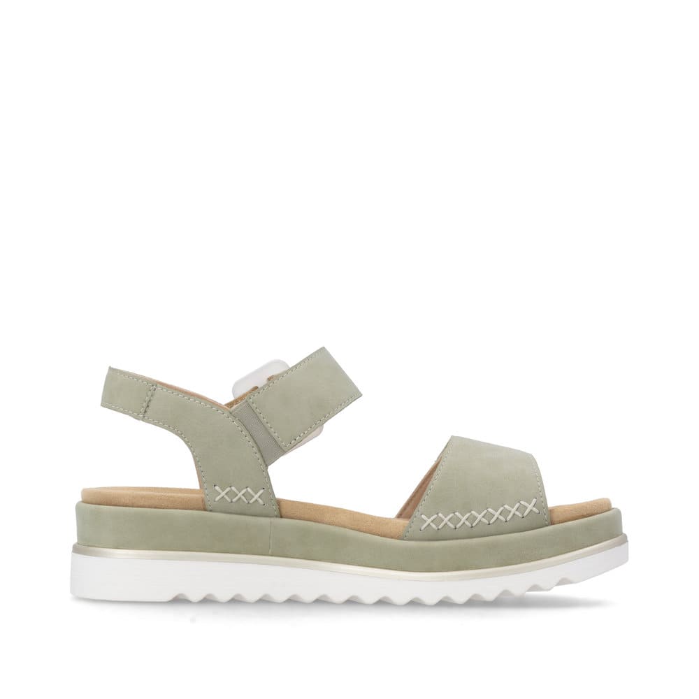 Remonte Damen Riemchensandalen - Grün