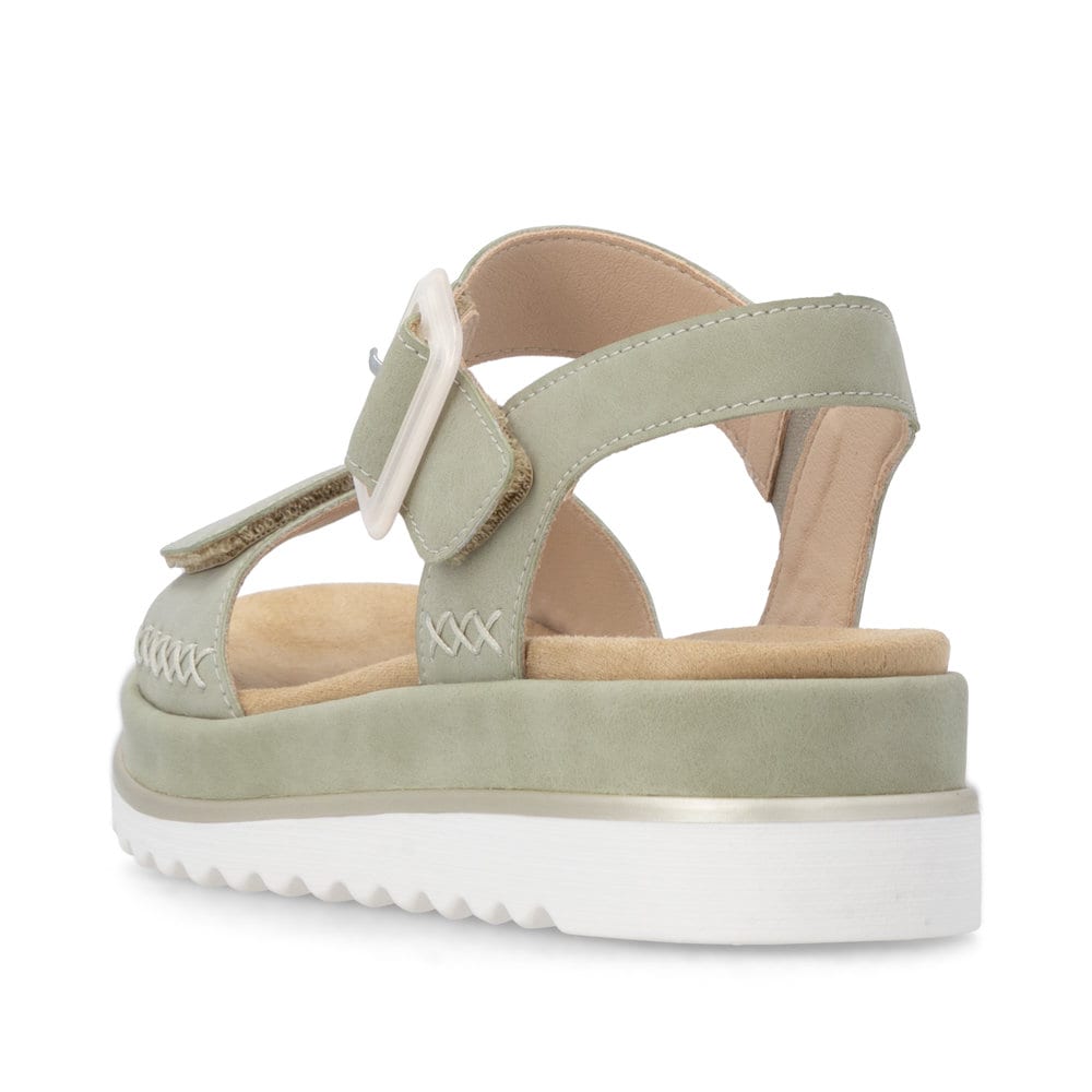 Remonte Damen Riemchensandalen - Grün