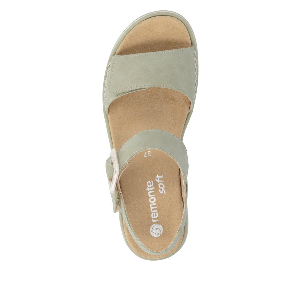 Remonte Damen Riemchensandalen - Grün