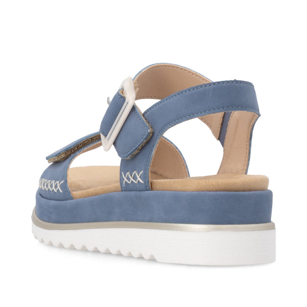 Remonte Damen Riemchensandalen - Blau