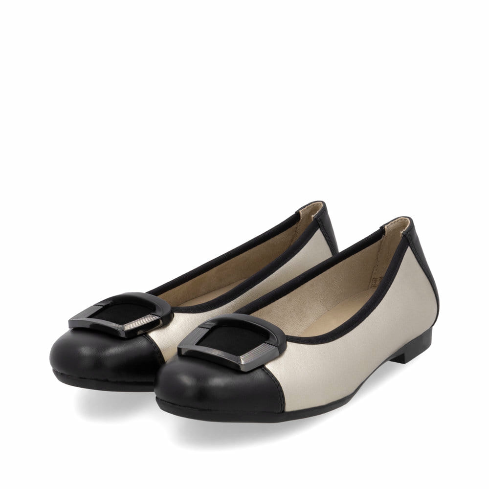 Remonte Damen Ballerinas - Metallic