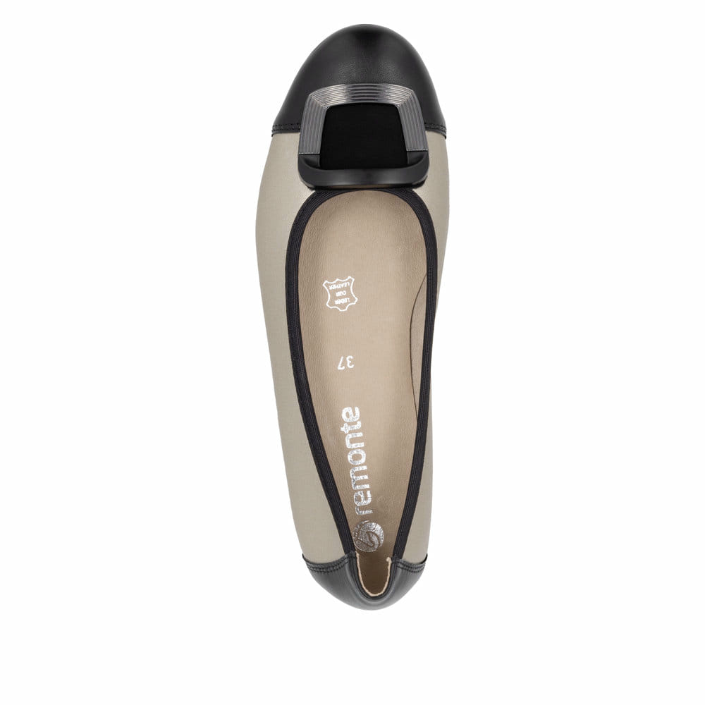Remonte Damen Ballerinas - Metallic