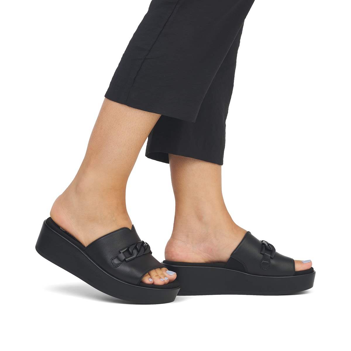 Remonte Damen Pantoletten - Schwarz