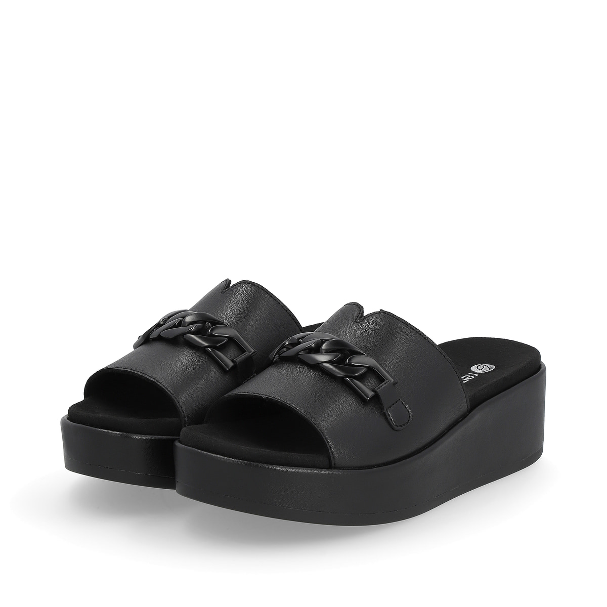 Remonte Damen Pantoletten - Schwarz