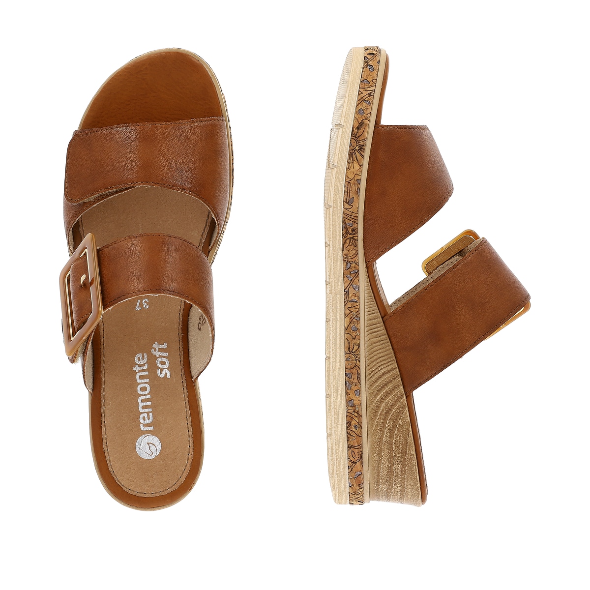 Remonte Damen Pantoletten - Braun