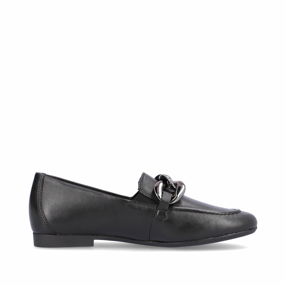 Remonte Damen Loafer - Schwarz