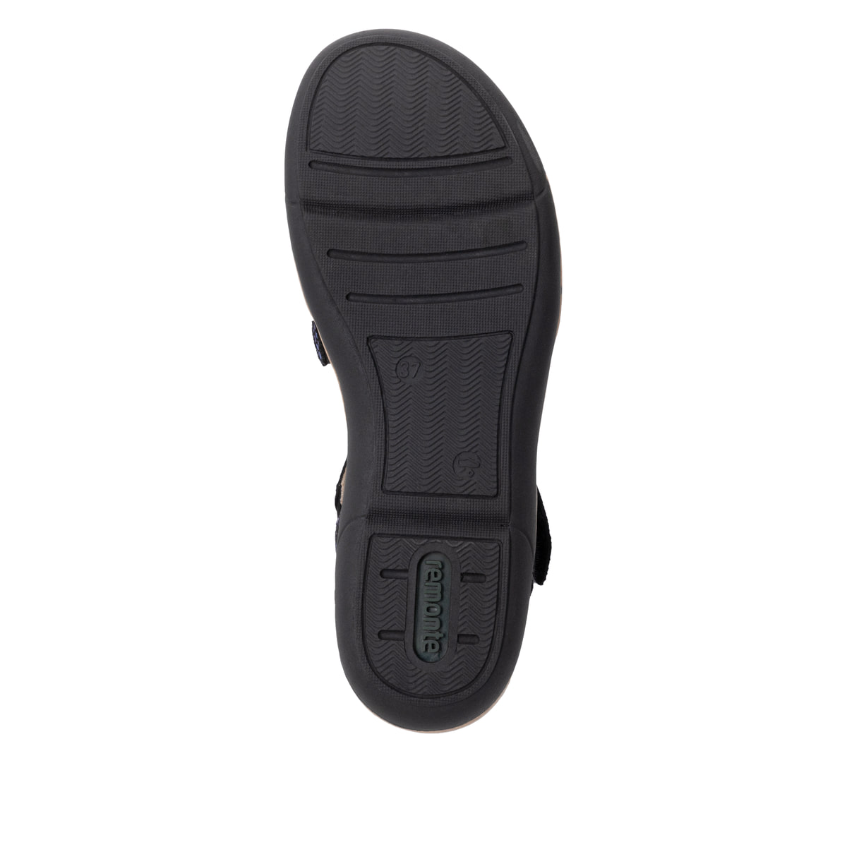 Remonte Damen Riemchensandalen - Schwarz