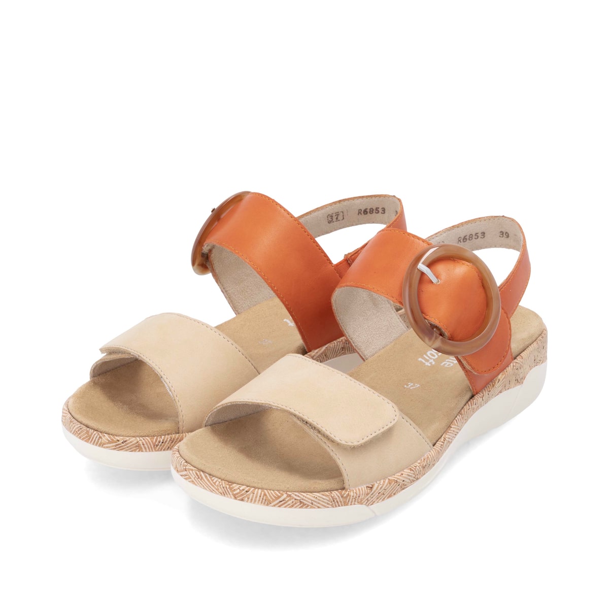 Remonte Damen Riemchensandalen - Orange