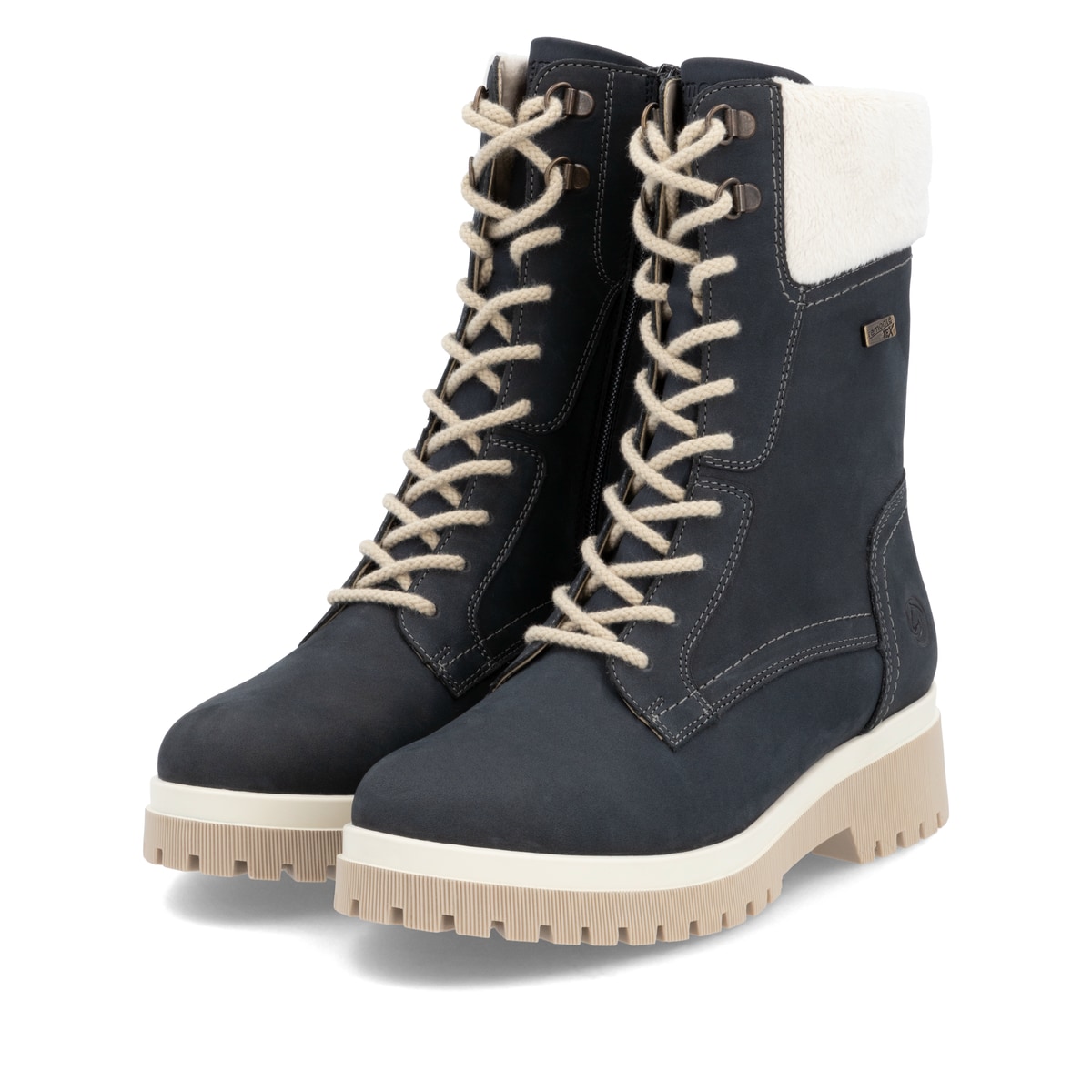 Remonte Damen Hochschaftstiefel - Blau