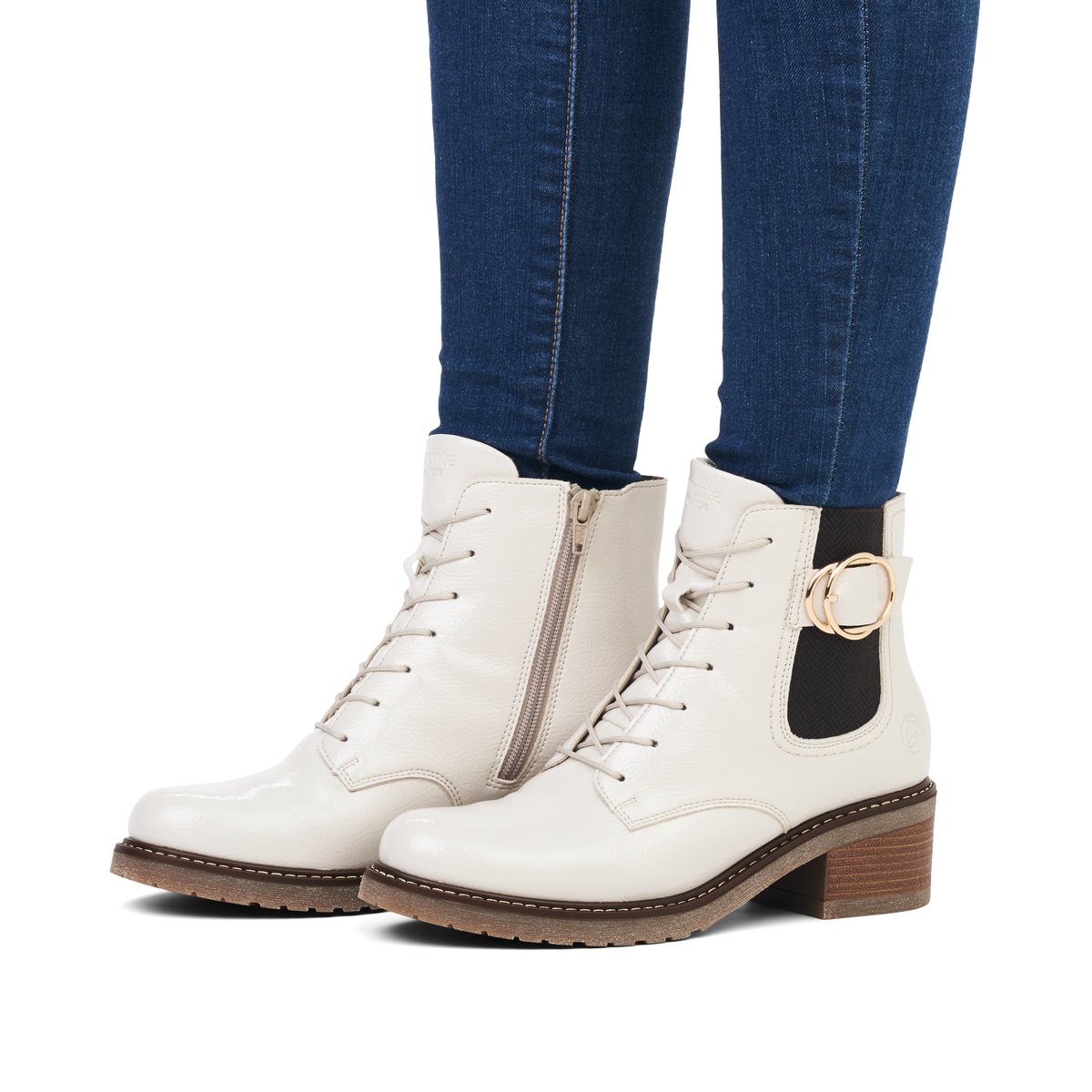 Remonte Damen Stiefeletten - Weiss