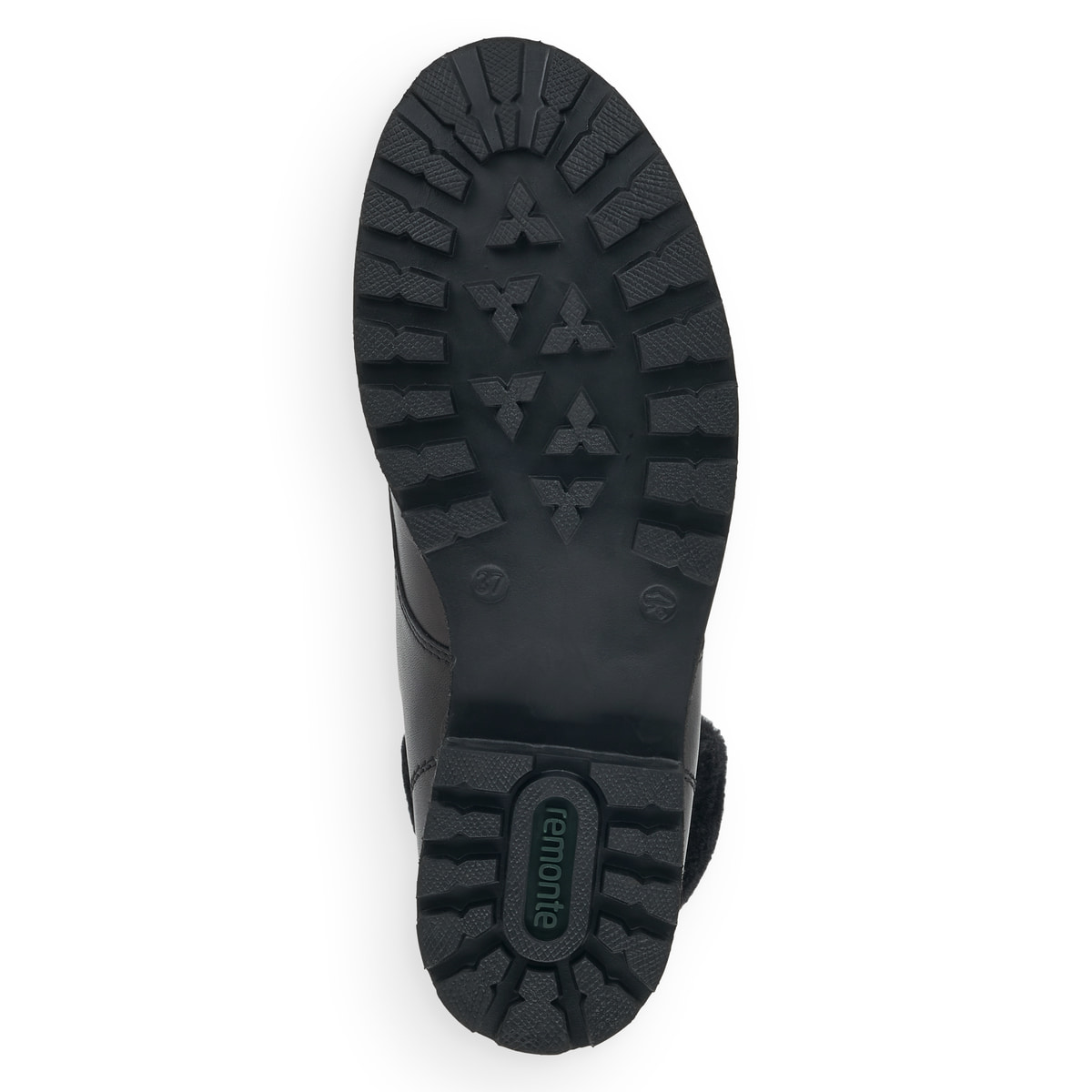 Remonte Damen Schnürstiefel - Schwarz