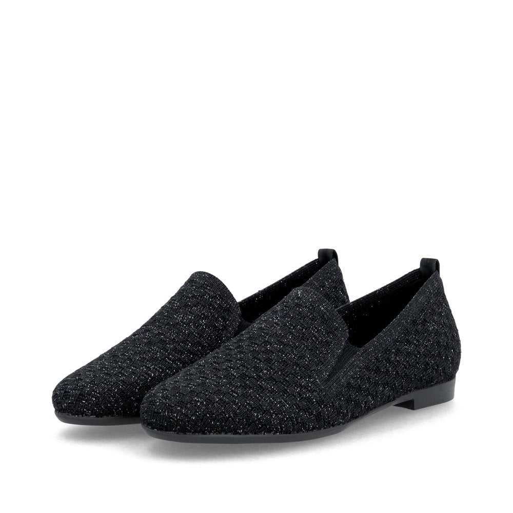 Remonte Damen Loafer - Schwarz