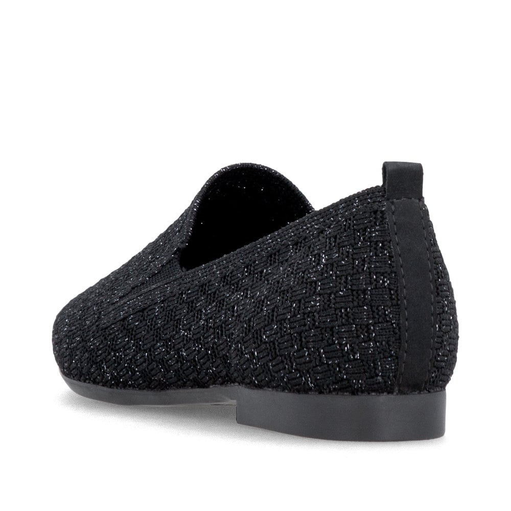 Remonte Damen Loafer - Schwarz