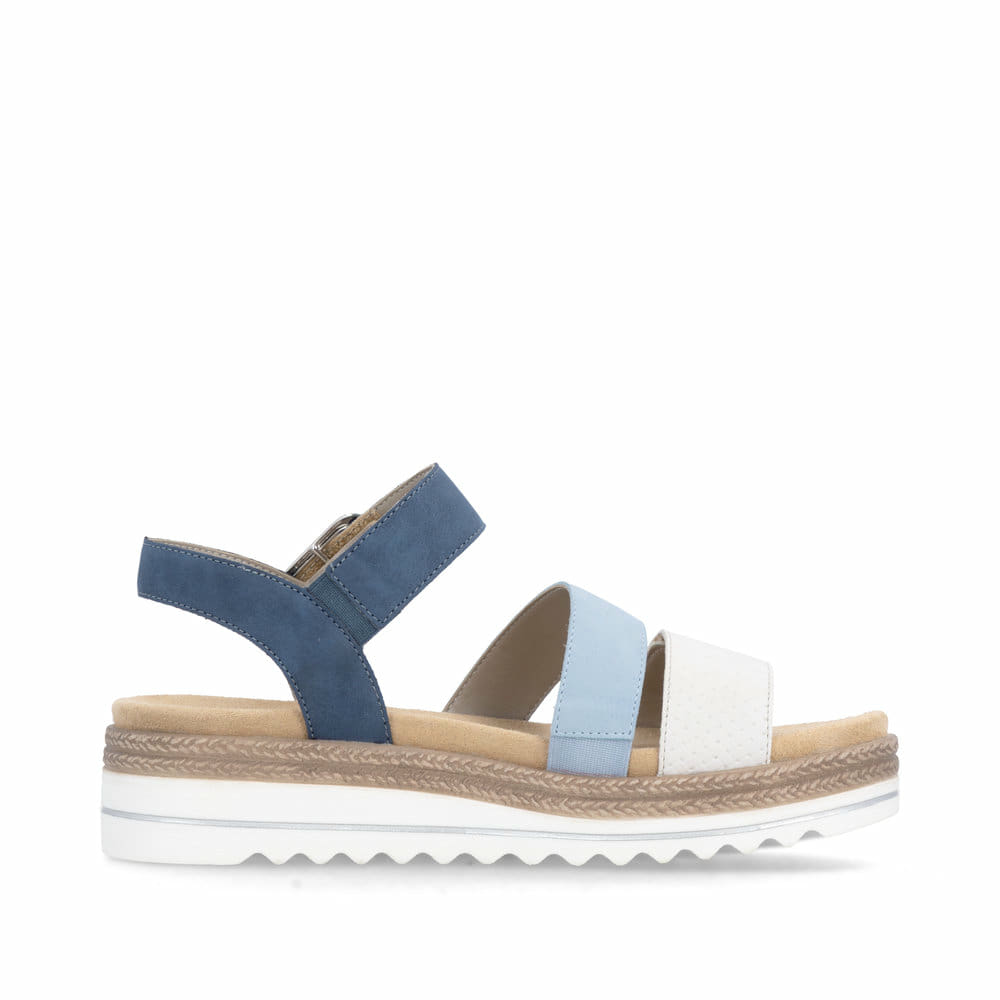 Remonte Damen Riemchensandalen - Blau