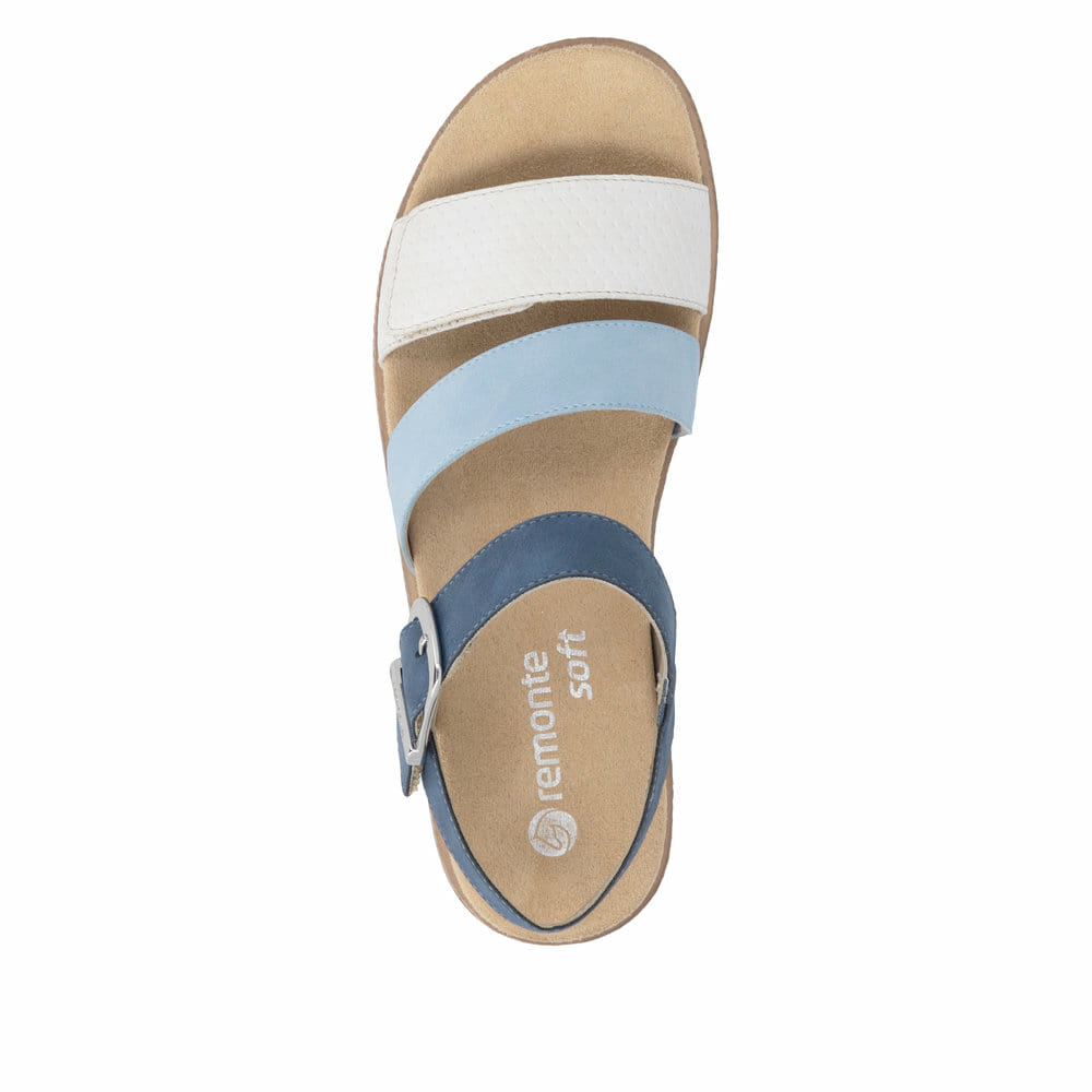 Remonte Damen Riemchensandalen - Blau