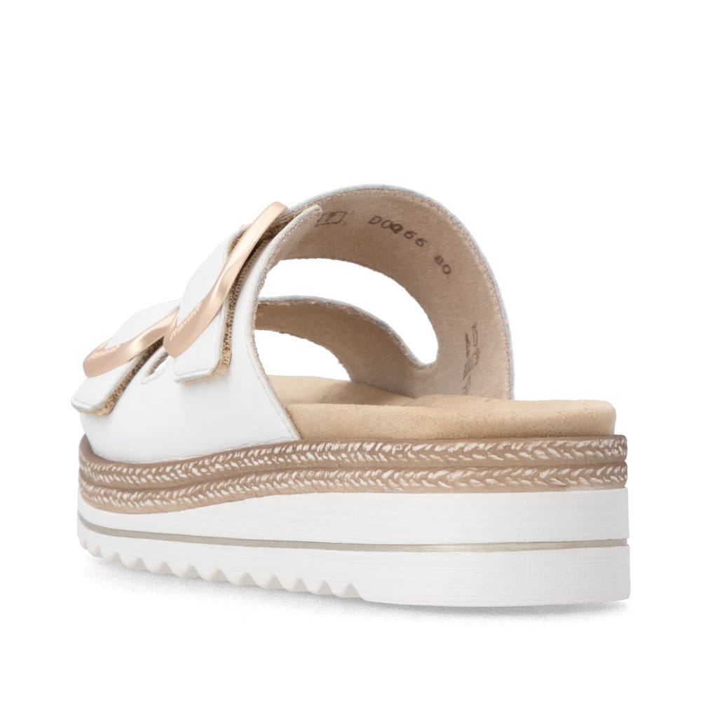 Remonte Damen Pantoletten - Weiss