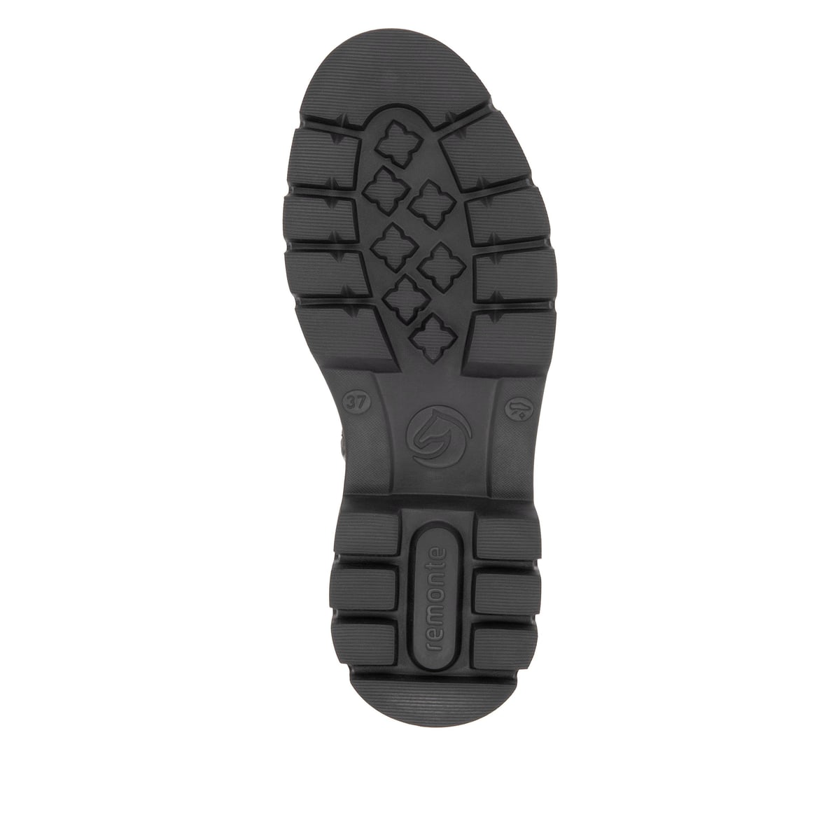 Remonte Damen Schnürstiefel - Schwarz