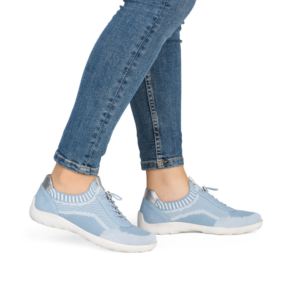 Remonte Damen Slipper - Blau