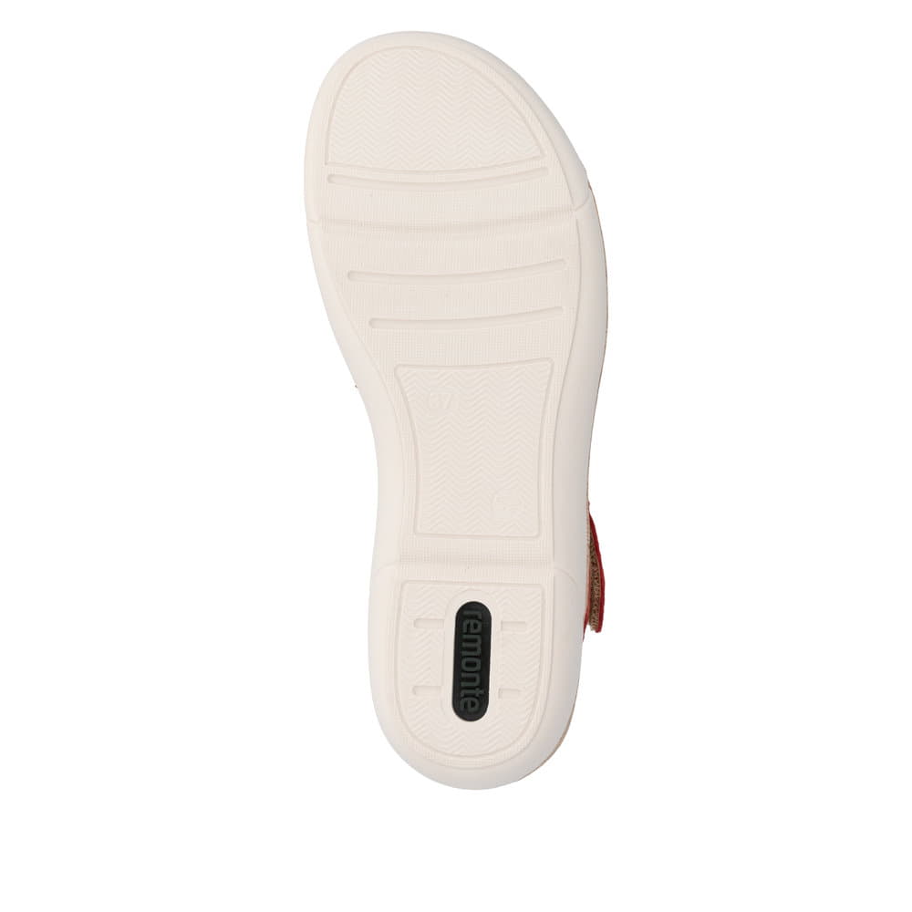 Remonte Damen Riemchensandalen - Rot