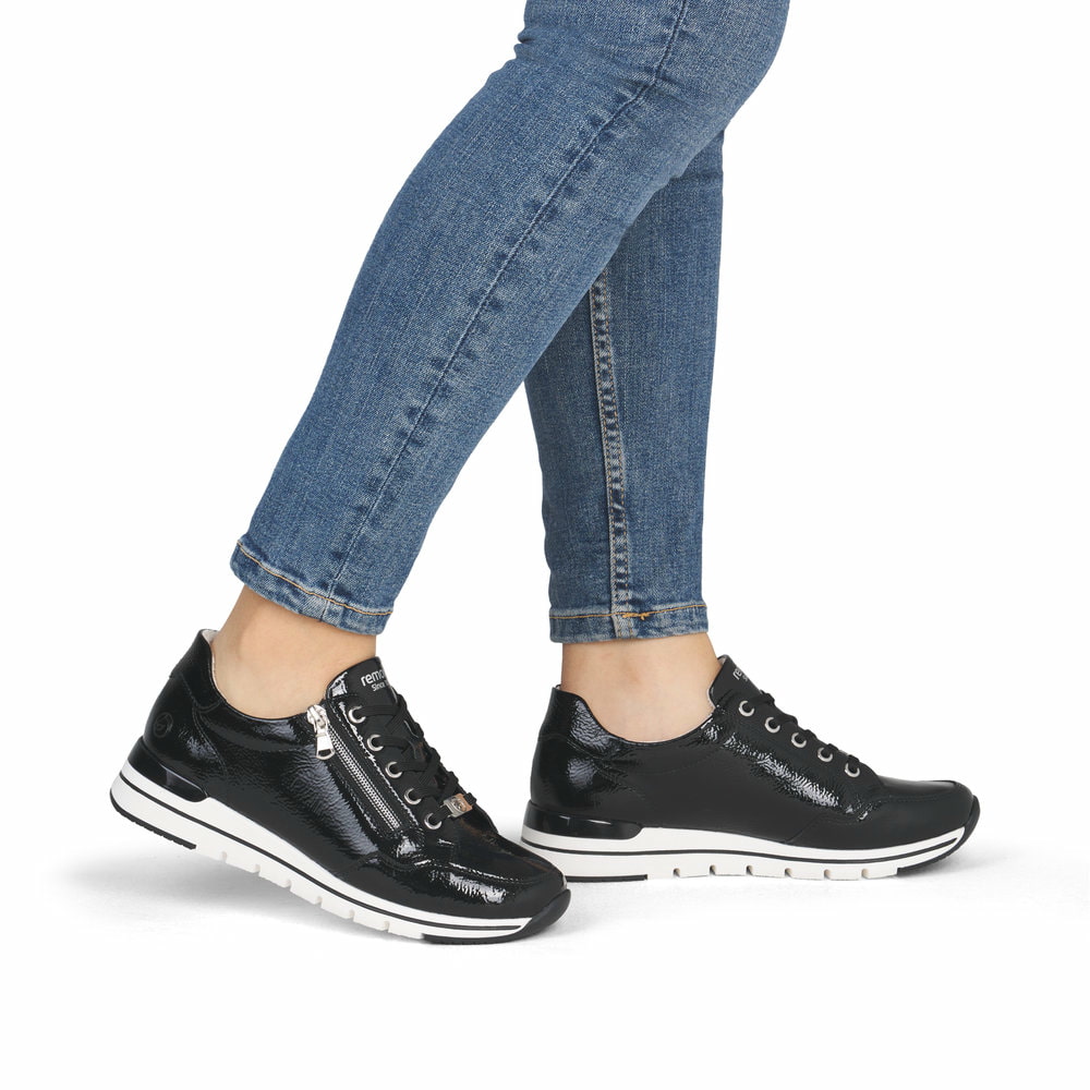 Remonte Damen Sneaker - Schwarz